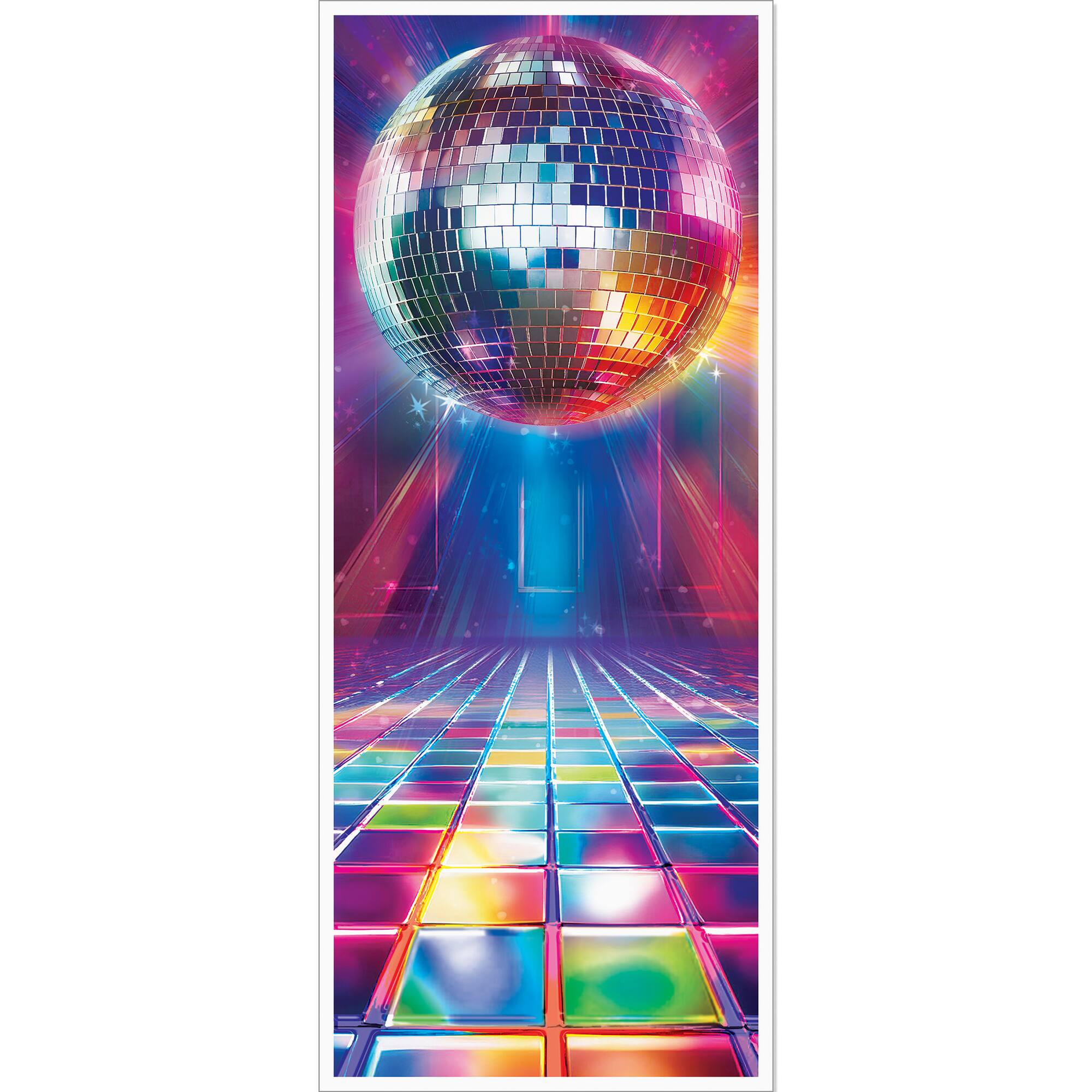 Beistle 30" x 6ft. Disco Door Covers, 2ct.